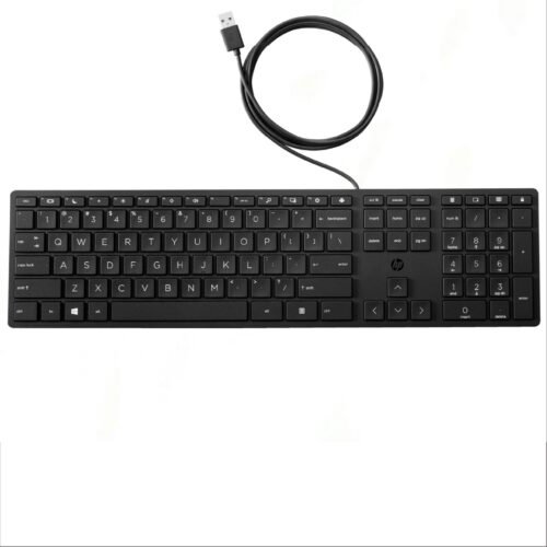computer wired keyboard with numeric numbs option