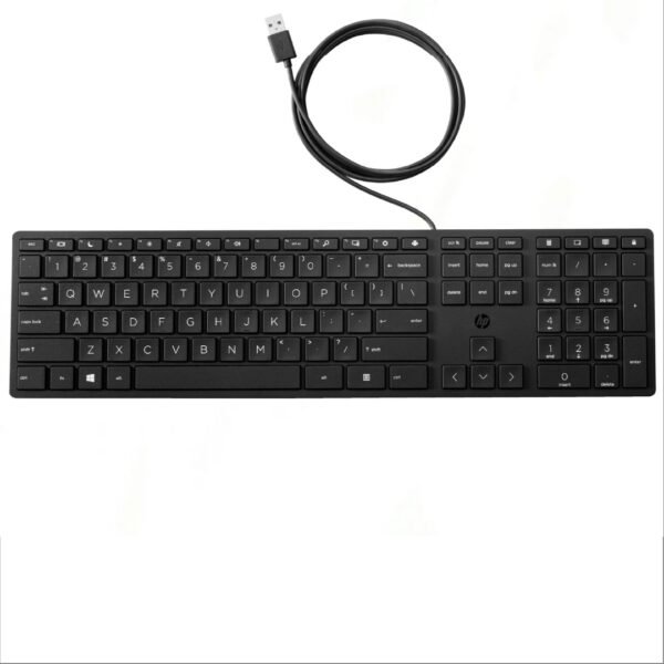 computer wired keyboard with numeric numbs option