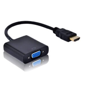 HDMI to VGA Converter Adapter 1080P – For Laptop, PC, PS4 & Projector