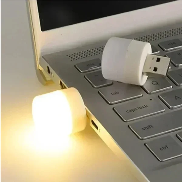 usb mini round light working